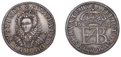 Elizabeth I (1558-1603), Patterns, Pattern Groat or medalet, 1601, struck in silver, mm. star on obv. only, crowned...