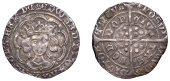Edward IV (First reign, 1461-1470), Light coinage, Groat, London, class VIII, mm. crown on obv., sun on rev.,...