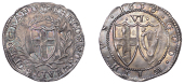 Commonwealth (1649-1660), Sixpence, 1658/7, mm. anchor on obv. only, 3.06g/12h (ESC 1495; N 2727; S 3220). Two...