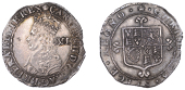 Charles II (1660-1685), Third Hammered issue, Shilling, mm. crown, small mark of value, reads bri fra et hib,...