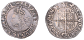 Elizabeth I (1558-1603), Sixth issue, Sixpence, 1591/0, mm. hand, bust 6C, 2.82g/9h (BCW HA-2/HA-c; N 2015; S...