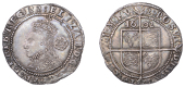 Elizabeth I (1558-1603), Seventh issue, Sixpence, 1602, mm. 2, bust 6C, 3.01g/10h (BCW 2-1/2-a; N 2015; S 2585)....