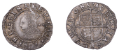 Elizabeth I (1558-1603), Sixth issue, Halfgroat, mm. bell, bust 6D, 1.02g/6h (BCW BL-4/BL-a1; N 2016; S 2579). Lower...
