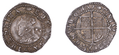 Elizabeth I (1558-1603), Sixth issue, Halfgroat, mm. hand, bust 6E, 0.97g/3h (BCW HA-1/HA-a1; N 2016; S 2579). Very...