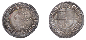 Elizabeth I (1558-1603), Seventh issue, Halfgroat, mm. 2, bust 6F, 0.98g/3h (BCW 2-1/2-2-a; N 2016; S 2586). A...