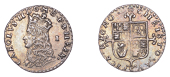 Charles II (1660-1685), Machine made issues, Penny, mm. crown on rev. only, bust to edge of coin with single arched...