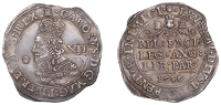 Charles I (1625-1649), Late Declaration issues, Shilling, 1646, Bridgnorth-on-Severn (?), mm. plume (with bands) on...