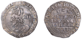 Charles I (1625-1649), Oxford mint, Shilling, 1644, mm. Shrewsbury plume on obv. only, lozenge stops, rev....