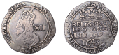 Charles I (1625-1649), Bristol mint, Shilling, 1643, mm. plume (with bands) on obv. only, rev. Declaration ends...