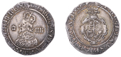 Charles I (1625-1649), Dovey Furnace mint, Groat, mm. crown, plume before bust and above scroll-garnished shield,...