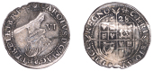 Charles I (1625-1649), Tower mint, Sixpence, Gp B [type 1a1], 1628, mm. anchor (over castle on obv.), vertical on...