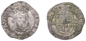Henry VIII (1509-1547), Third coinage, Groat, Tower, mm. lis, bust 2, Lombardic lettering, pellet-in-annulets in...