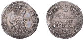 Charles I (1625-1649), Oxford mint, Groat, 1645, no mm., large bust to edge, lion’s head on shoulder, no plume in...