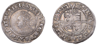 Elizabeth I (1558-1603), Third issue, Sixpence, 1568, mm. coronet, bust 4B, reads ang fr et hi, medium shield,...