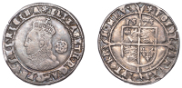 Elizabeth I (1558-1603), Fourth issue, Sixpence, 1575, mm. eglantine, bust 5A, 3.10g/12h (BCW EG-2/EG-f; N 1997; S...
