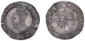 Elizabeth I (1558-1603), Sixth issue, Shilling, mm. woolpack, bust 6B, 6.08g/12h (BCW WK-2/WK-b1; N 2014; S 2577). A...