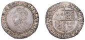 Elizabeth I (1558-1603), Sixth issue, Shilling, mm. key, bust 6B, 6.18g/3h (BCW KY-2/KY-b3; N 2014; S 2577). Very...