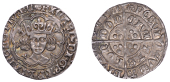 Richard III (1483-1485), Groat, London, type 3, mm. halved sun and rose no.2, nothing below bust, 3.01g/7h...