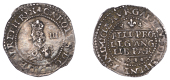 Charles I (1625-1649), Oxford mint, Threepence, 1644, mm. lis on obv. only, Rawlins’ die, signed r below bust,...