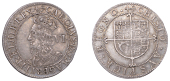 Charles I (1625-1649), Briot’s Second Milled issue, Sixpence, mm. anchor (flukes to right) and mullet on obv.,...