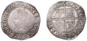 Elizabeth I (1558-1603), Seventh issue, Shilling, mm. 2, bust 6B, 5.90g/2h (BCW 2-1/2-a1; N 2014; S 2584). Some...