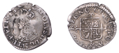 Charles II (1660-1685), First Hammered issue, Penny, no mm., reads capolvs · ii · d : g : m : br · f : et · h ·...
