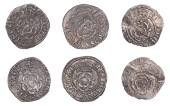 Charles I (1625-1649), Tower mint, Halfgroats (3), all Gp A [type 1], mm. cross Calvary, with inner circles,...