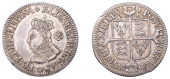 Elizabeth I (1558-1603), Milled coinage, Sixpence, 1568/7, mm. lis, small bust F, reads regina, 3.07g/6h (Borden and...
