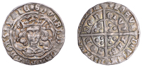 Edward IV (First reign, 1461-1470), Light coinage, Groat, London, class VI, mm. sun, quatrefoils by neck, fleur on...