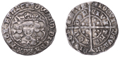 Edward IV (First reign, 1461-1470), Light coinage, Groat, London, class VI, mm. sun, quatrefoils by neck, fleur on...