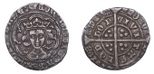 Edward IV (First reign, 1461-1470), Light coinage, Groat, London, class VII, mm. crown, quatrefoils by neck, fleur...