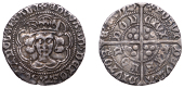 Edward IV (Second reign, 1471-1483), Groat, London, class XVIII, mm. pierced cross with pellet in first quarter,...