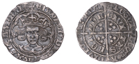 Edward IV (Second reign, 1471-1483), Groat, London, class XX, mm. pierced cross with central pellet, fleurs on cusps...