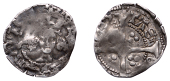 Henry V (1413-1422), Definitive issues, Penny, Greenhalgh type D [Brooke class C], York, tall neck, saltire after...