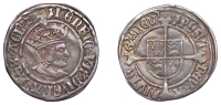 Henry VII (1485-1509), Profile issue, Halfgroat, Canterbury, mm. martlet, reads henric and adivtoe, 1.37g/4h (P & W...