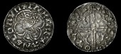 Cnut (1016-1035), Penny, Quatrefoil type, Southampton, Ælfweard, ælfperd on hamt, 0.88g/12h (SCBI American 501,...