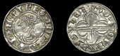 Cnut (1016-1035), Penny, Quatrefoil type, Lewes, Leofnoth, leofnod o læe, 0.79g/3h (HHK –; Sussex Mints –; BEH...