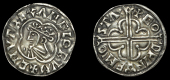Cnut (1016-1035), Penny, Quatrefoil type, Stamford, Godwine, godpine m’o sta :, 1.15g/9h (BEH 3272-3; N 781; S...