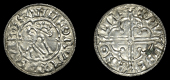 Cnut (1016-1035), Penny, Quatrefoil type, Lincoln, Wulfbearn, pvlbern o linc, small cross in one quarter, 0.86g/6h...