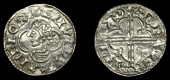 Cnut (1016-1035), Penny, Quatrefoil type, London, Brunman, brvm : an lvnd, four pellets behind bust, three pellets...