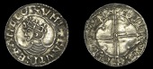 Cnut (1016-1035), Penny, Quatrefoil type, Ilchester, Ælfsige, ælfsig o gifelc, 0.84g/9h (BEH 876; N 781; S 1157)....