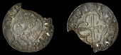 Cnut (1016-1035), Penny, Quatrefoil type, Malmesbury, Beorhtstan, brihsta [—] meal, 0.80g/3h (BEH 2890; N 781; S...