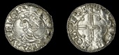 Cnut (1016-1035), Penny, Quatrefoil type, Exeter, Eadsige, edsige on exc, 0.81g/6h (dies not in Brettell; BEH –; N...
