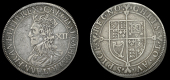 Charles I (1625-1649), Briot’s First Milled issue, Shilling, mm. daisy on obv. only, signed b both sides, bust...