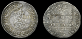 Charles I (1625-1649), Oxford mint, Shilling, 1644, mm. Shrewsbury plume on obv. only, rev. Declaration, three large...