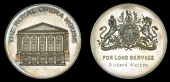 Theatre and Entertainment, COVENT GARDEN, The Royal Opera House, Long Service, a silver award medal, unsigned,...