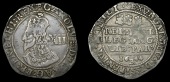 Charles I (1625-1649), Bristol mint, Shilling, 1644, mm. horizontal Br monogram on obv. only, armoured bust in lace...