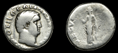 Roman Imperial Coinage, Otho, Denarius, Rome, 69, bust right, rev. Securitas standing, 3.03g (RIC 8; RSC 17)....