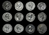 Roman Imperial Coinage, Marcus Aurelius, Denarii (7), all Rome, 140-4, rev. Honos, 3.53g (RSC 236); c. 145-7, rev....