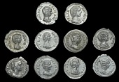 Roman Imperial Coinage, Julia Domna, Denarii (10), all Rome, c. 193-6, rev. Venus, 3.84g (RSC 194); c. 196-211 (5),...